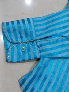 Blue Striped Shirt