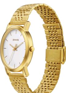 Sonata Gold Watch