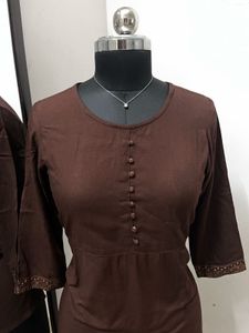 Brown Short Kurti