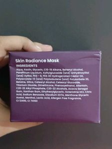 Foxtale Skin Radiance / Purple Facemask