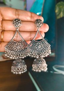10 Oxidised Combo Earrings