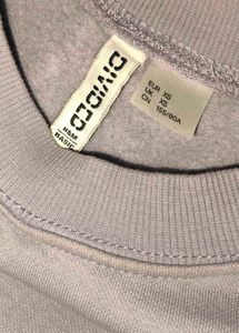 Lavender Oversized Sweatshirt