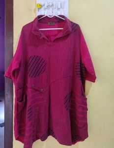 Red Printed Top Bust 38/40/42