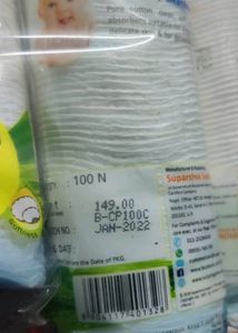 Tulips Cotton Ped 100 Piece Per Pack