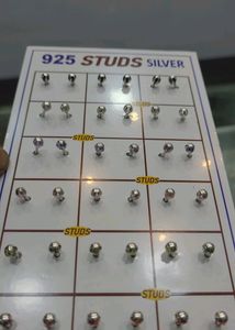 925 Pure Silver Stud Kadukan