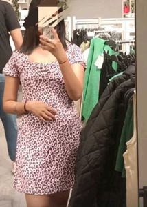 Leopard Print Mini Dress