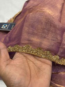 Elegant Purple Saree