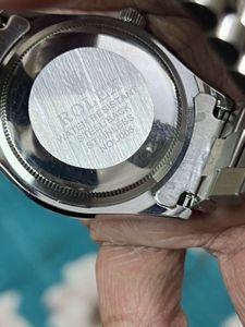 Rolex Day-date Silver Dial real sell price 2000Rs