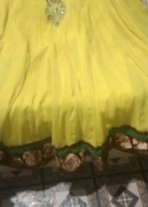 Yellow Indian Dress