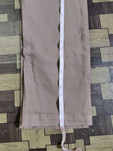 Wide Leg Tan Pants