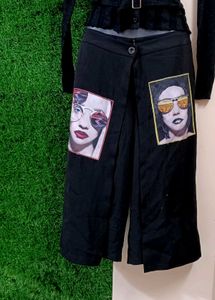 Straight Loose Wide Leg Flare Pant