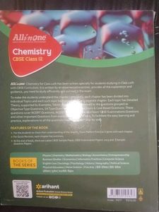 All in one chemistry class 12 CBSE (2023-24)latest book