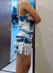 Tie-Dye Mini Dress