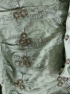 Elegant Mint Green Lehenga Choli