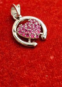 Heart Pendent Girls Silver