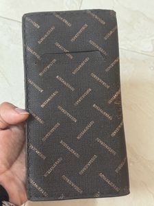Bossanjerasu Embossed Leather Slim Luxury Wallet.