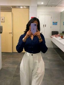 Savana Wide Leg White Trouser 🤍