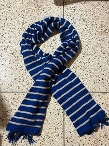 Striped Knit Scarf