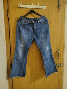 Bootcut Blue Jens