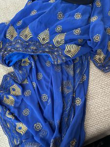 Blue kaftan Dress