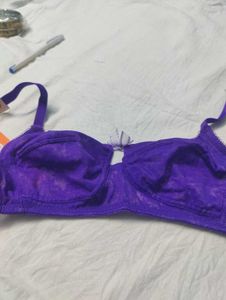 Zivame Purple Lace Bra