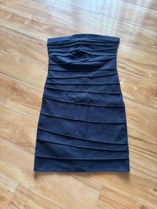 Black Off Shoulder Bodycon Mini Dress