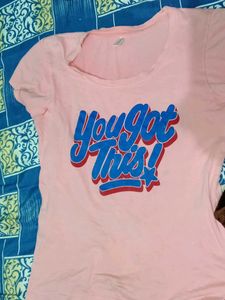 Cute Pink Graphic Tee