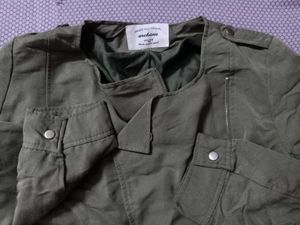 Branded Cross Chained Jacket