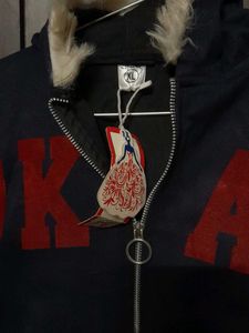 Navy Sweatshirt With Tag