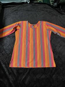 Striped Tunic Top