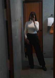 Black Cargo Trouser 🖤