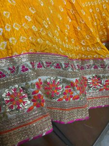 Jaipuri Bandej Lengha Choli With Duppata In Silk