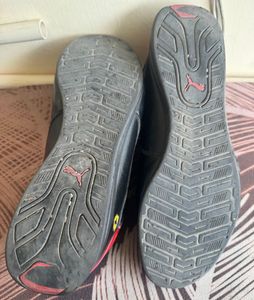 Ferrari Puma Black Casual Shoes