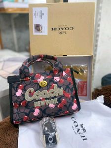 Coach Furry Mini Tote Bag