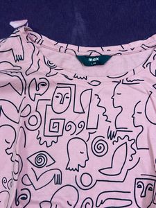 Baby pink  top