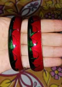 Bangles - Red &amp; Green