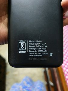Power Bank Included With Usb Cable