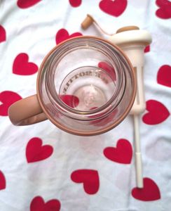 Ice Bottle with Straw