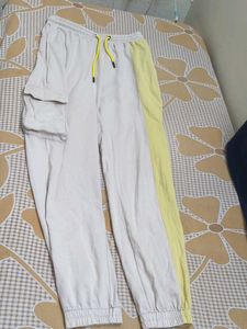 Color Block Casual Joggers