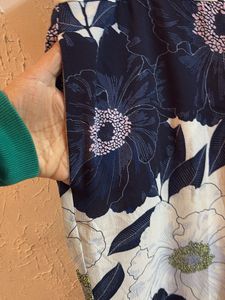 Floral Print Casual Pants