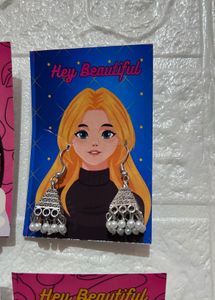 Boho Jhumka Earrings Set ( combo of 4)