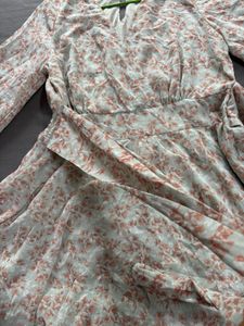 Floral Print Tiered Dress