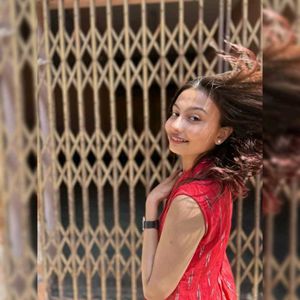 Red Sleeveless Casual Dress