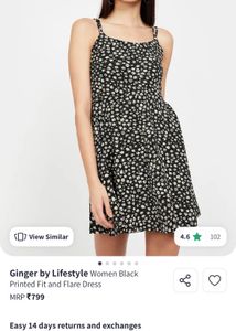 Floral Fit & Flare Dress