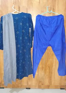 Cotton 3 Piece Suit Set