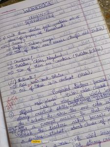 Hand Written Notes Of Class 9th English Both Books