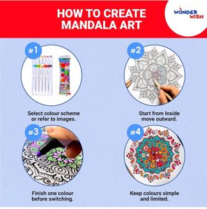 Mandalaa Art Kit For Kids