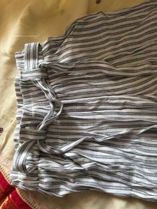Stylish Cotton Striped Pants