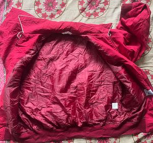 Vintage Red Racing Bomber Jacket