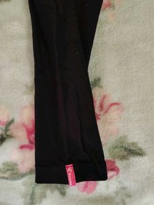 Black versatile Ankle length leggings